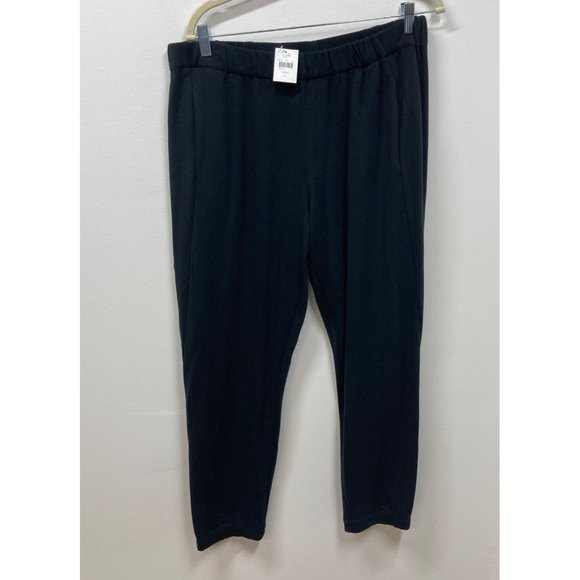 NWT J. Jill purejill luxe tencel lounge pant black large - Picture 1 of 9